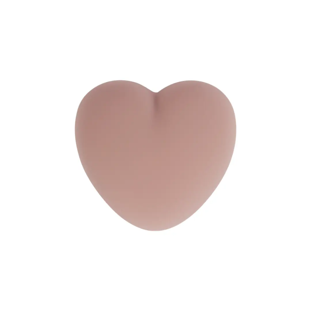 FLOW AMSTERDAM veilleuse heart-shaped dusty pink night lamp by Citron Grenadine