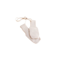 Baby mittens by Citron Grenadine, HVID cream knitted pair with tie cords
