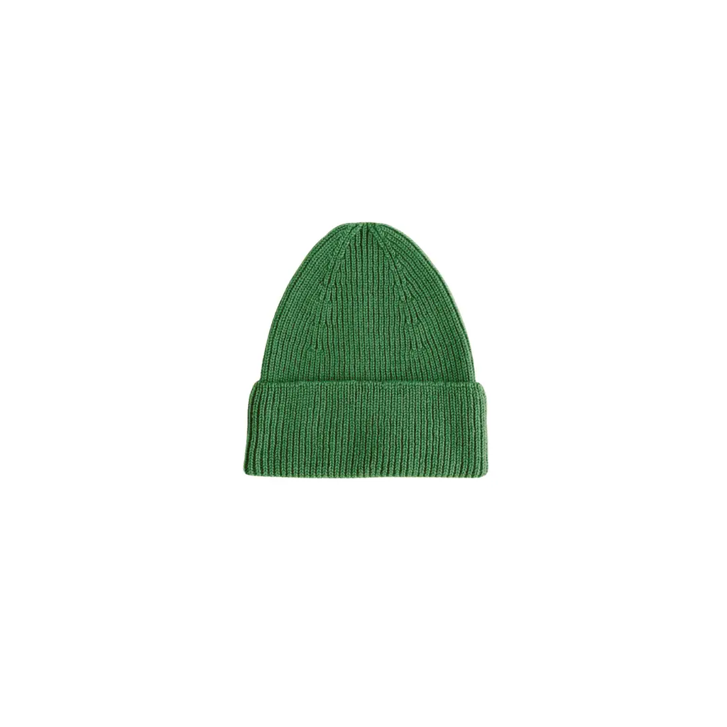 HVID Fonzie grass green knit beanie by Citron Grenadine