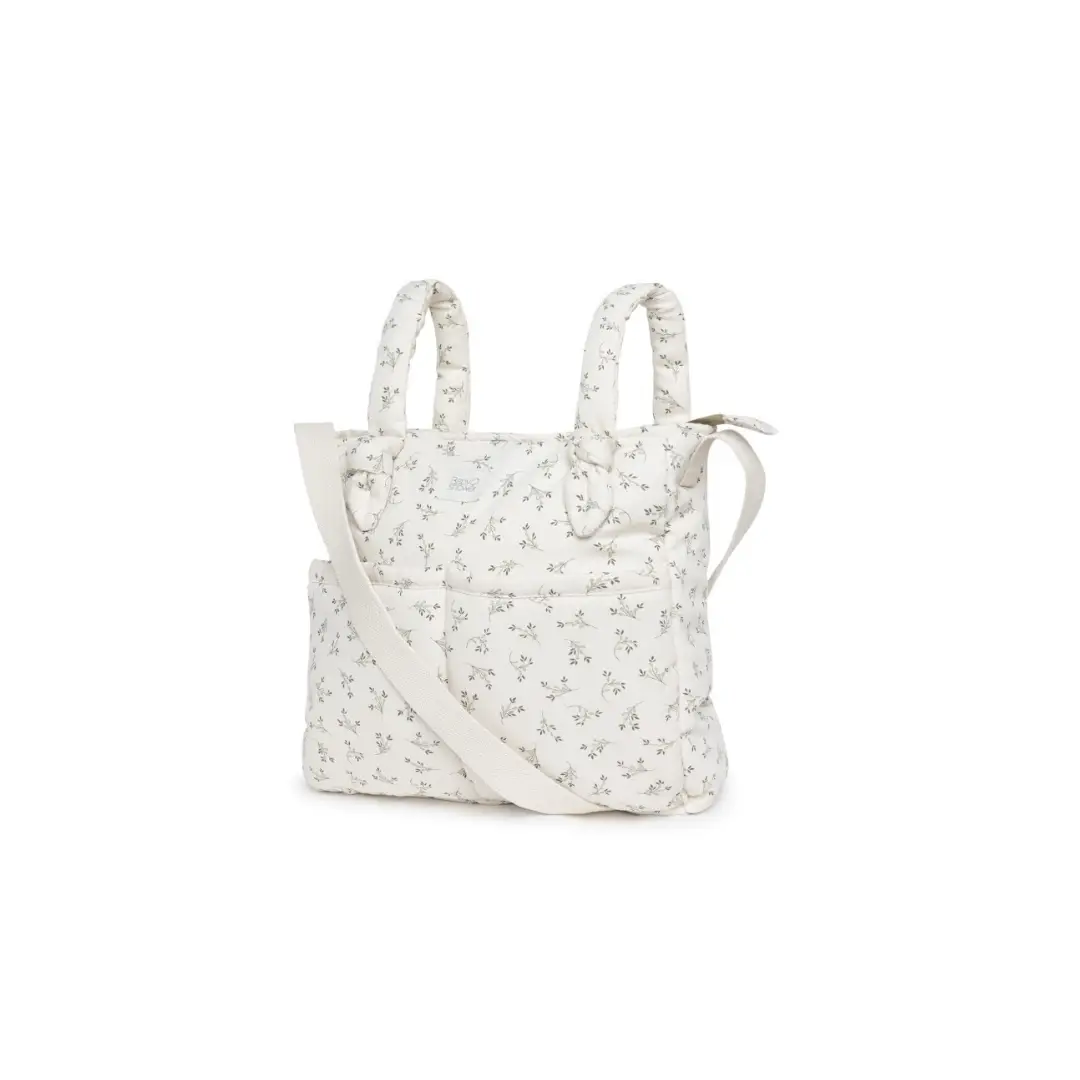 BABYSHOWER sac à langer sophie / olive bloom canvas