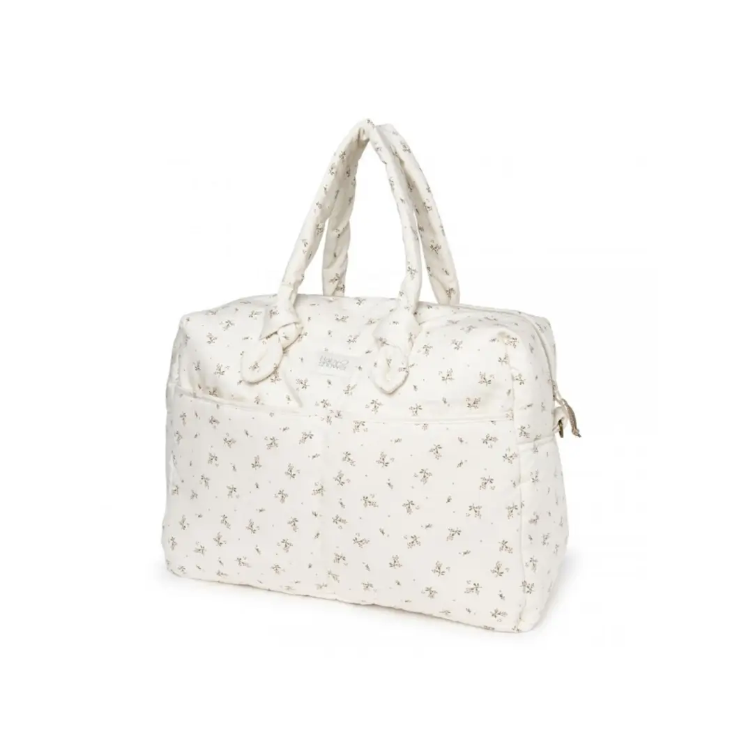 Diaper bag Sophie BabyShower by Citron Grenadine in roseberry floral print