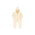 ENGEL NATUR combi pilote écru baby snowsuit with hood, Citron Grenadine brand