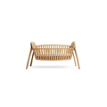 Charlie Crane cododo kodo wooden baby bassinet with slatted sides, natural finish by Citron Grenadine