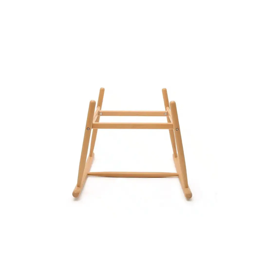 Charlie Crane Kuko bassinet support in natural wood