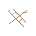 BabyShower folding wooden couffin stand, Citron Grenadine, natural wood with white strap