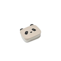 LIEWOOD panda lunchbox Arthur; beige lid with black panda face and ears.