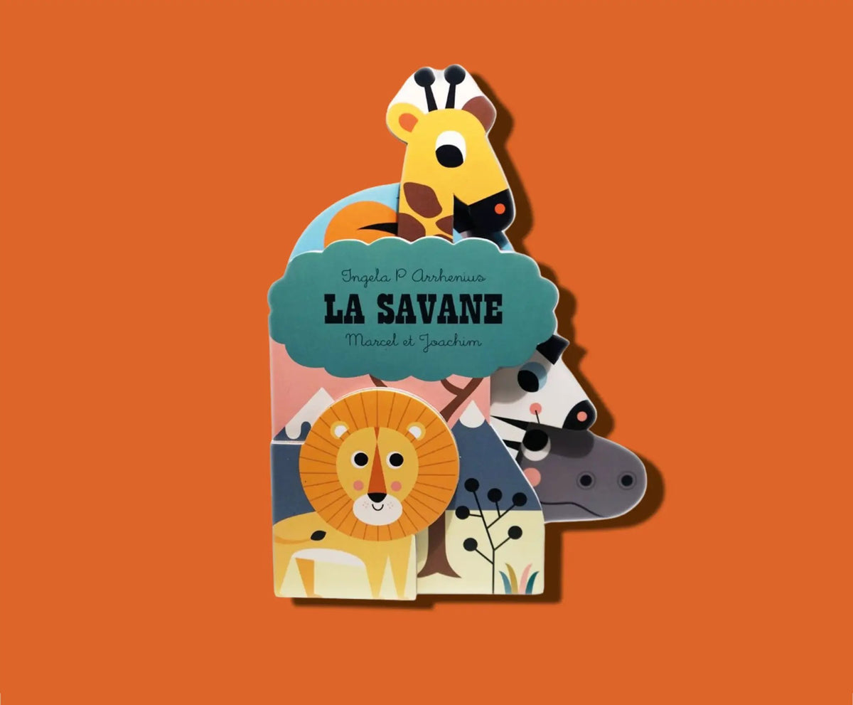Livre MARCEL ET JOACHIM La Savane 0+ Citron Grenadine