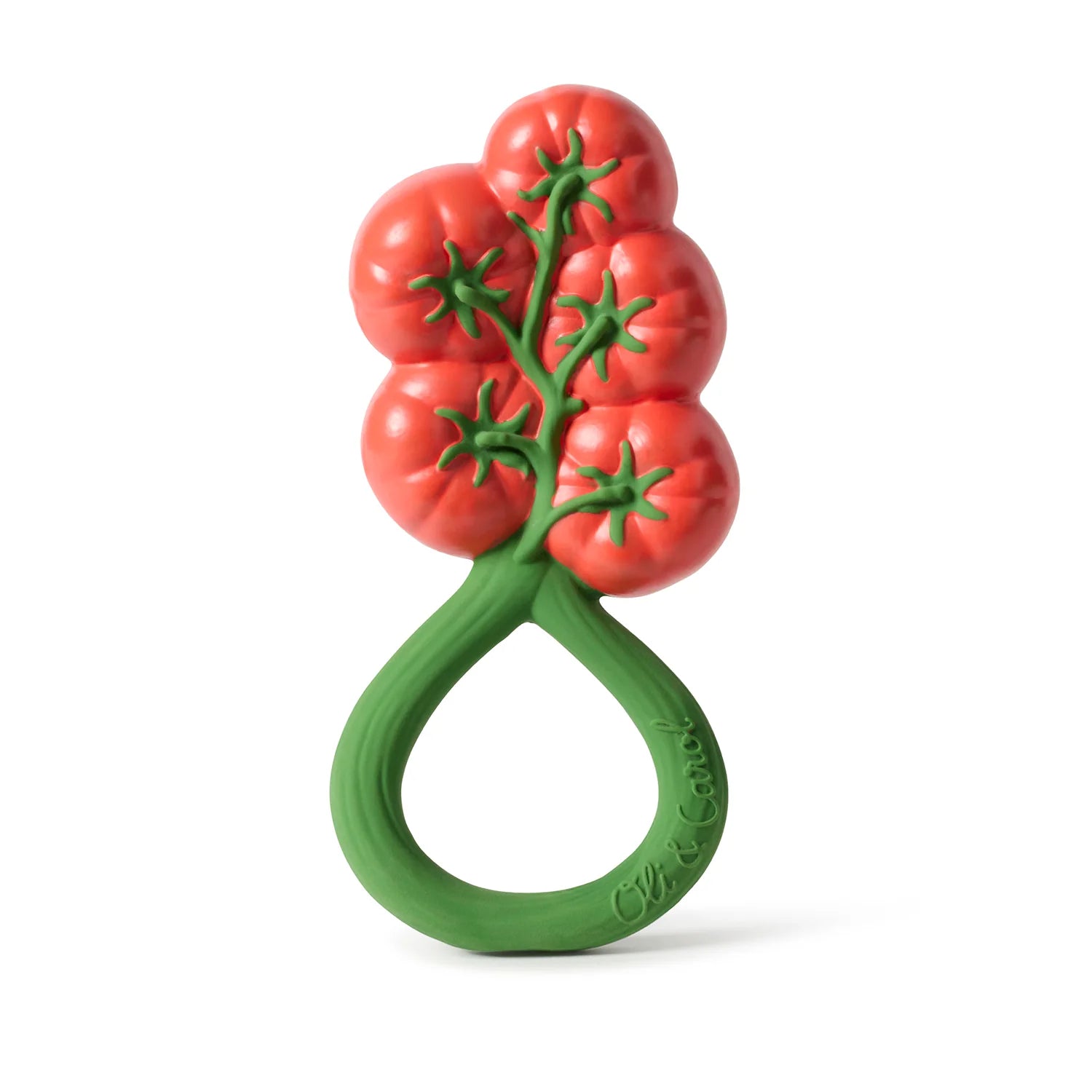 OLI&CAROL hochet tomate by Citron Grenadine