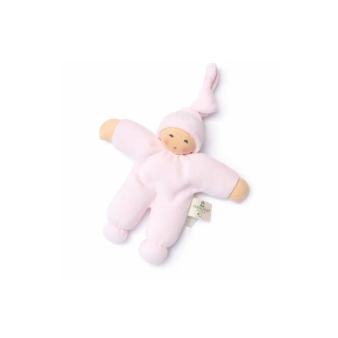 NANCHEN NATUR doudou pimpel rose pastel plush toy by Citron Grenadine