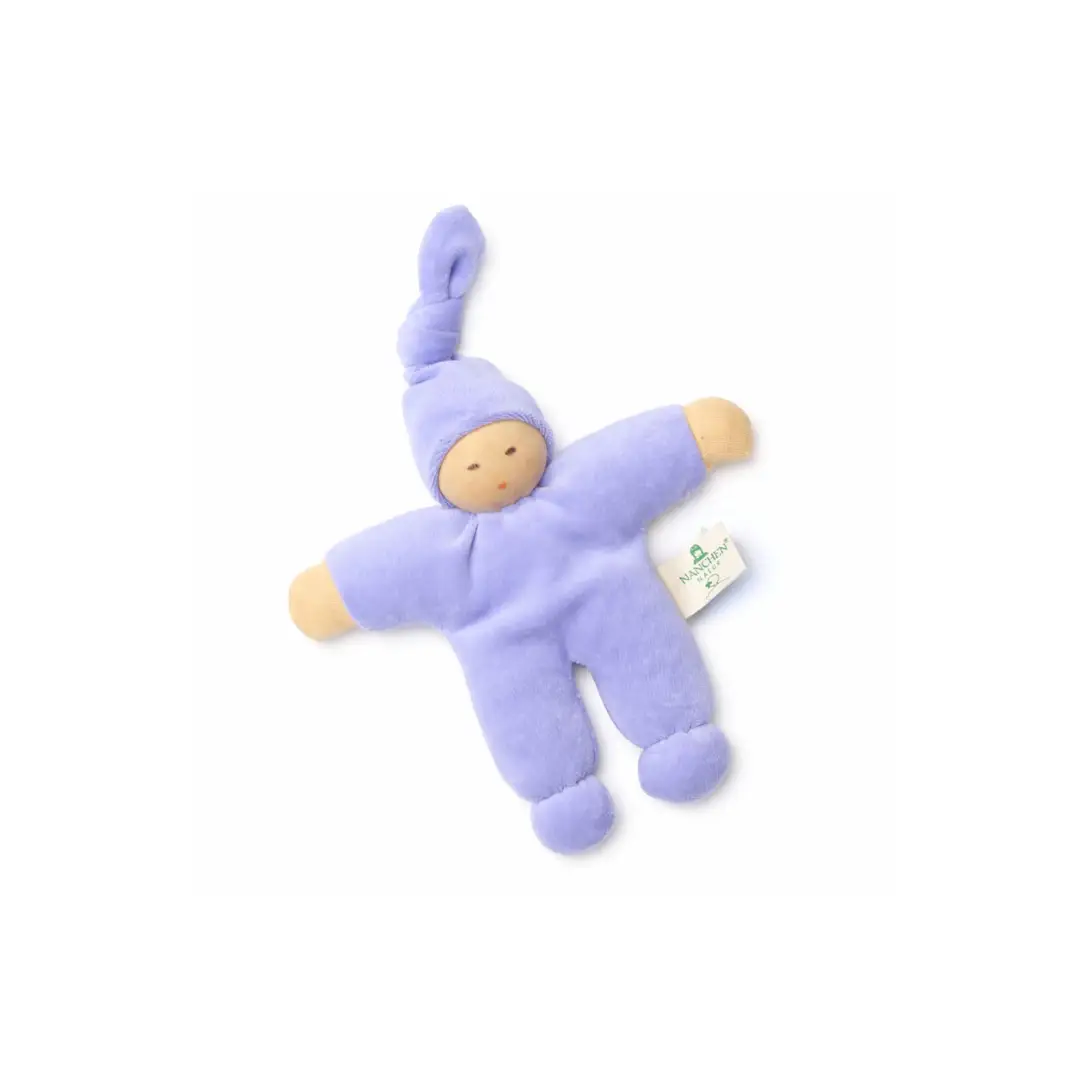 NANCHEN NATUR doudou pimpel lavande plush by Citron Grenadine