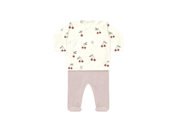 MORE THAN BABIES ensemble 2 pièces / cherry