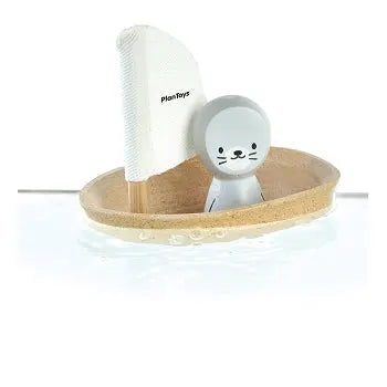 PLAN TOYS bateau phoque 12m+