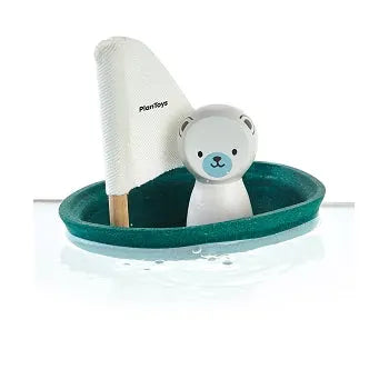 PLAN TOYS bateau ours polaire 12m+