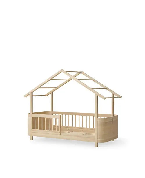 Oliver Furniture wood mini+ lit cabane chêne 041586 by Citron Grenadine