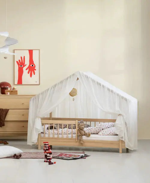 Oliver Furniture wood mini+ lit cabane chêne 041586 by Citron Grenadine