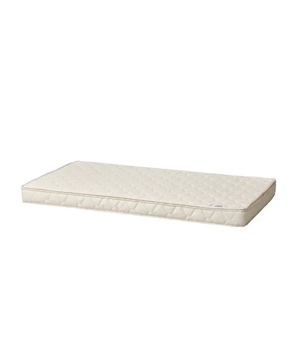 Matelas Camp Novel Oliver Furniture 120x200 cm en mousse haute résilience, crème, Citron Grenadine