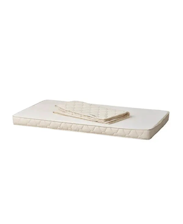 Matelas Camp Novel 120x200 cm en mousse haute résilience, blanc