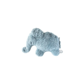 DIMPEL doudou Oscar pancake blue plush elephant by Citron Grenadine