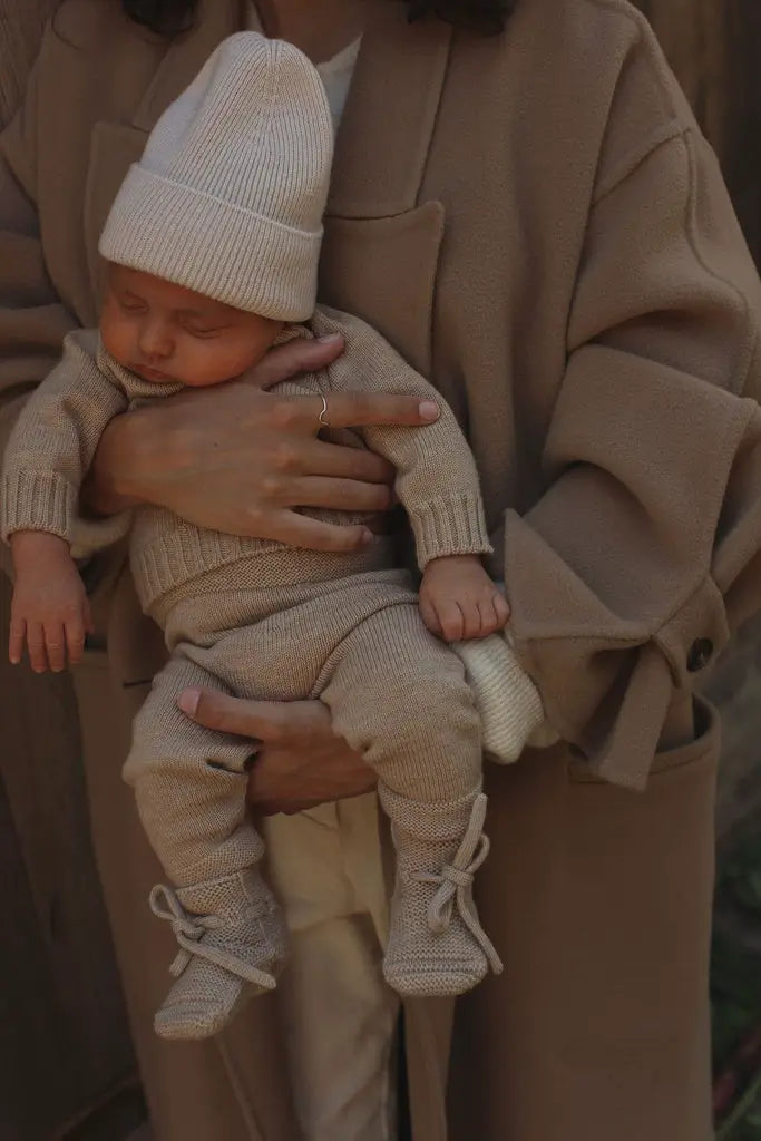 HVID guido pantalon merinos / sand