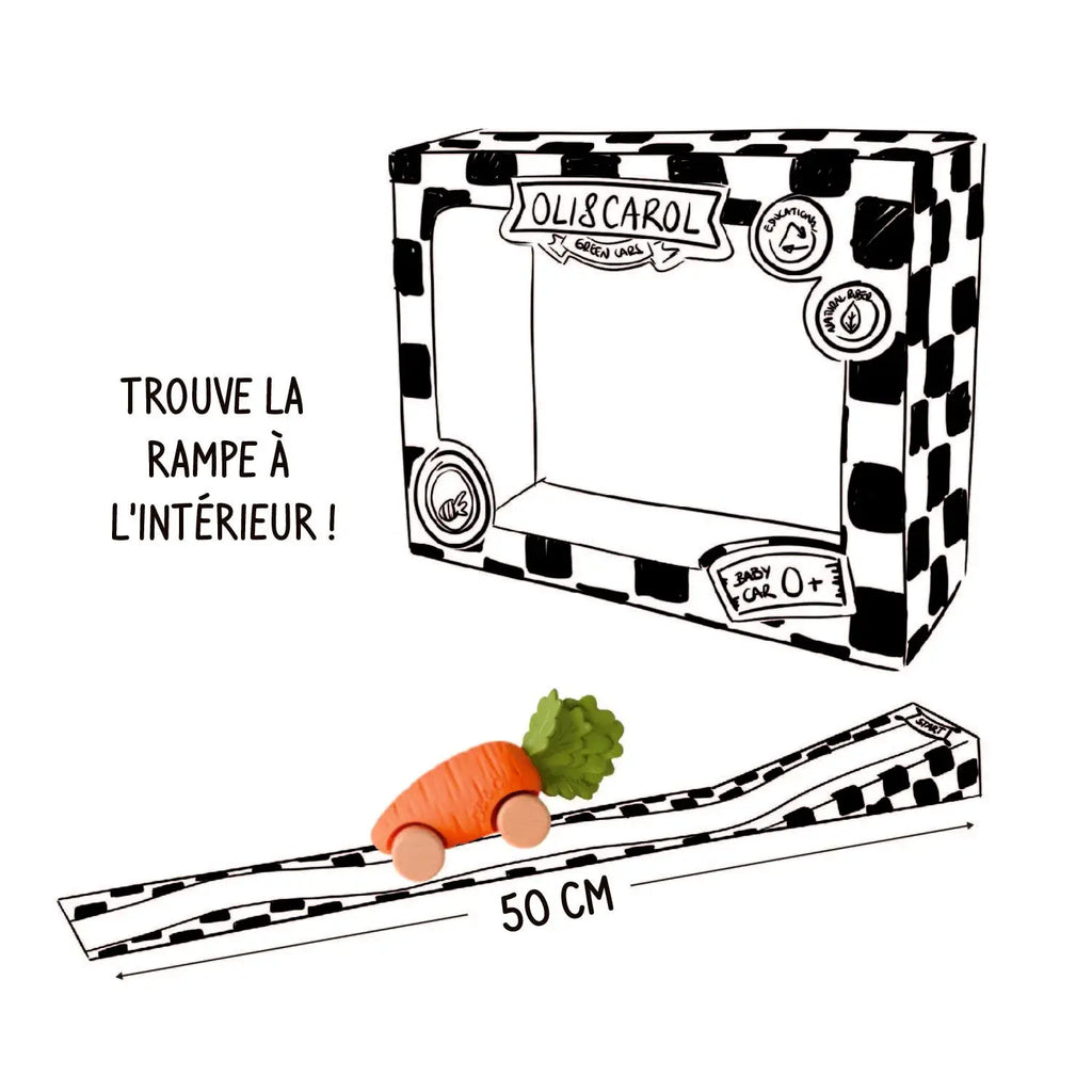 OLI&CAROL cathy la voiture carotte by Citron Grenadine