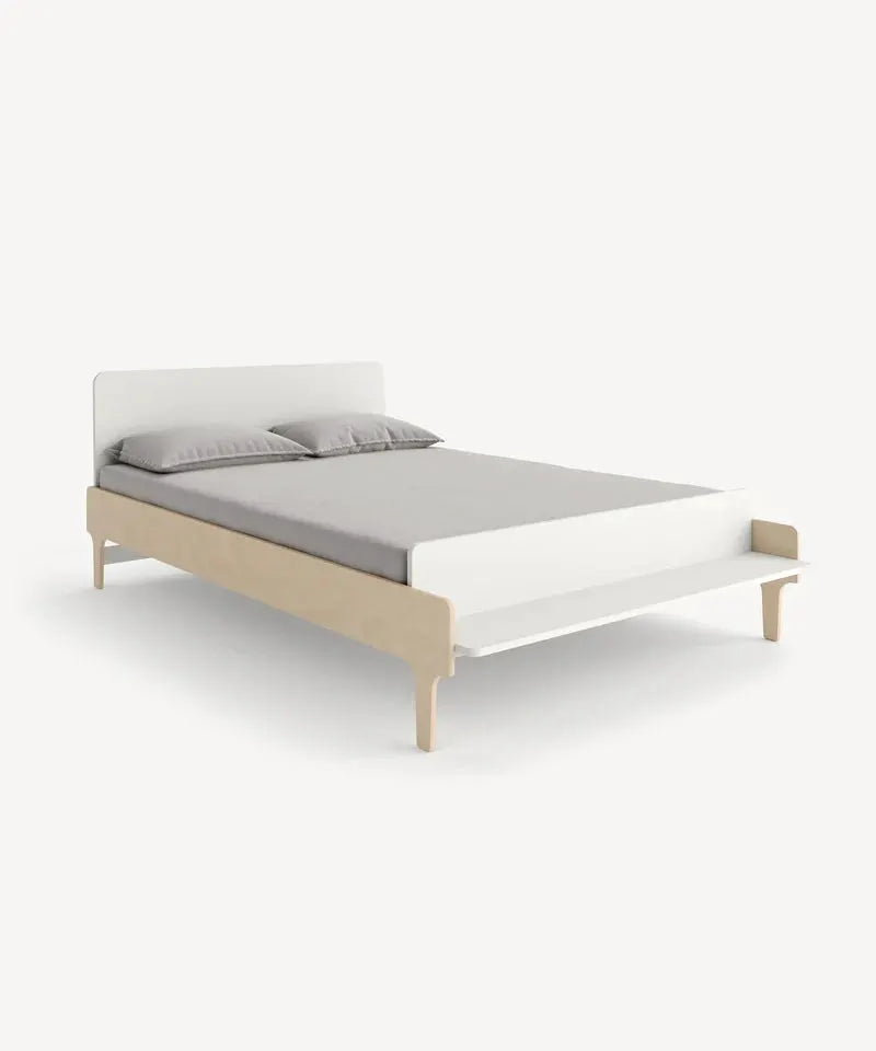 OEUF lit double river / full bed birch by Citron Grenadine
