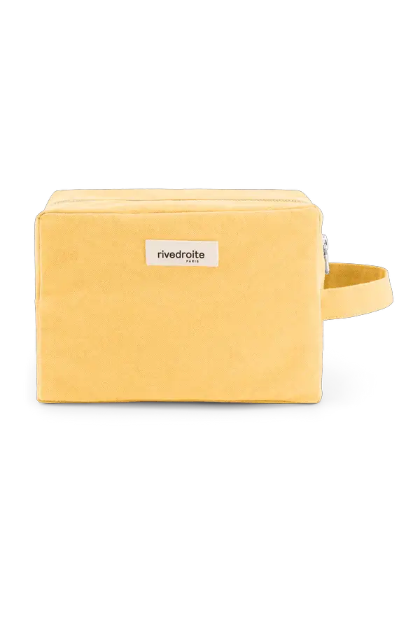 RIVE DROITE tournelle XL trousse de toilette de maternité / sunny jelly yellow by Citron Grenadine