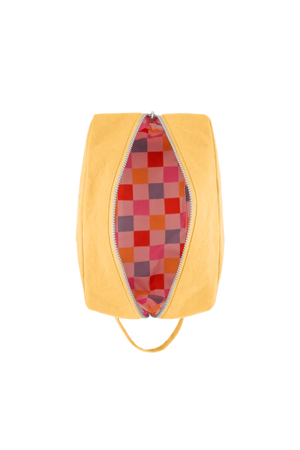 RIVE DROITE tournelle XL trousse de toilette de maternité / sunny jelly yellow by Citron Grenadine
