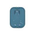 TRIXIE lunch box L with Mr Triceratops on a blue lid, metal latches