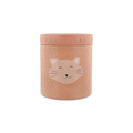 TRIXIE boite isotherme 500 ml Mrs Cat thermos with pink cat face illustration