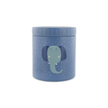 TRIXIE boite isotherme 500 ml thermos, blue with elephant design, Citron Grenadine