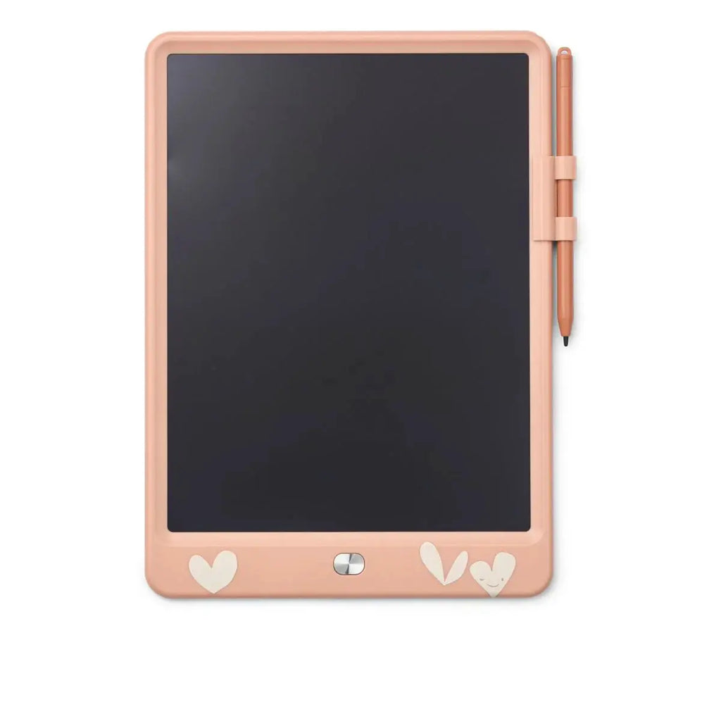 LIEWOOD tableau magique Zora drawing tablet in pale Tuscan pink with stylus