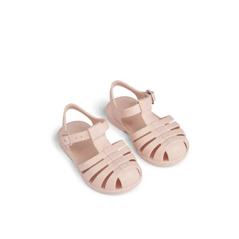 LIEWOOD sorbet rose baby sandals, pink strappy jelly sandals pair