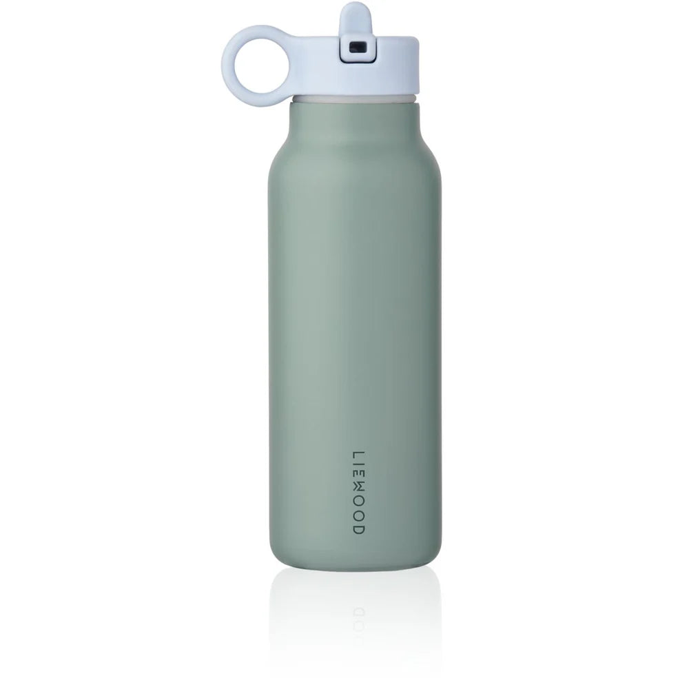 LIEWOOD gourde 350ml water bottle in sage green with white lid