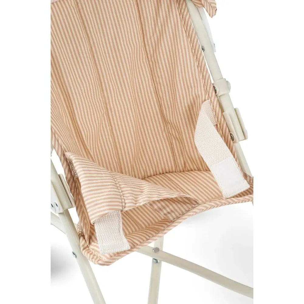Poussette poupée Elsie stripe pale Tuscany creme, Citron Grenadine