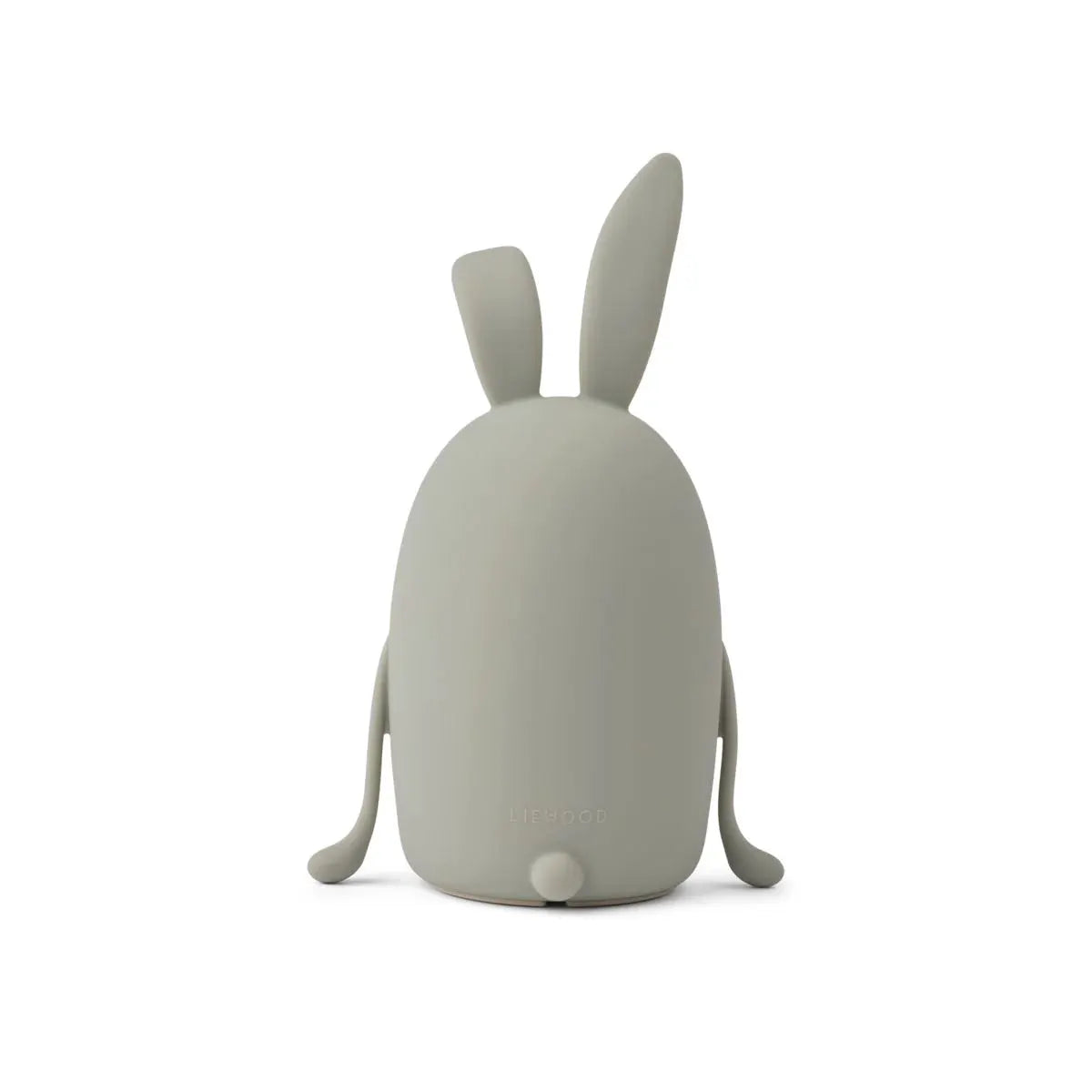 LIEWOOD evex veilleuse lapin dove blue silicone, soft matte finish