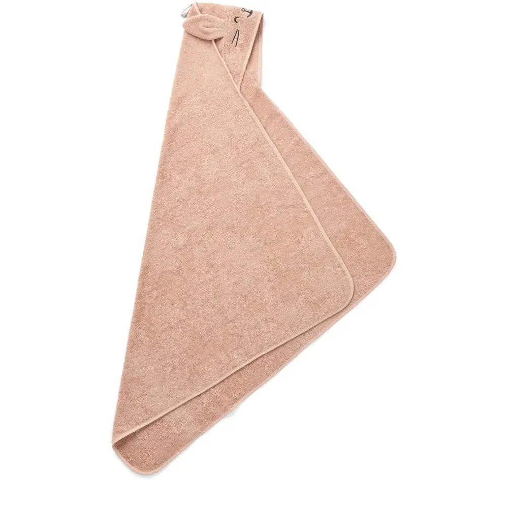 LIEWOOD hooded bath cape elephant pale Tuscany peach towel
