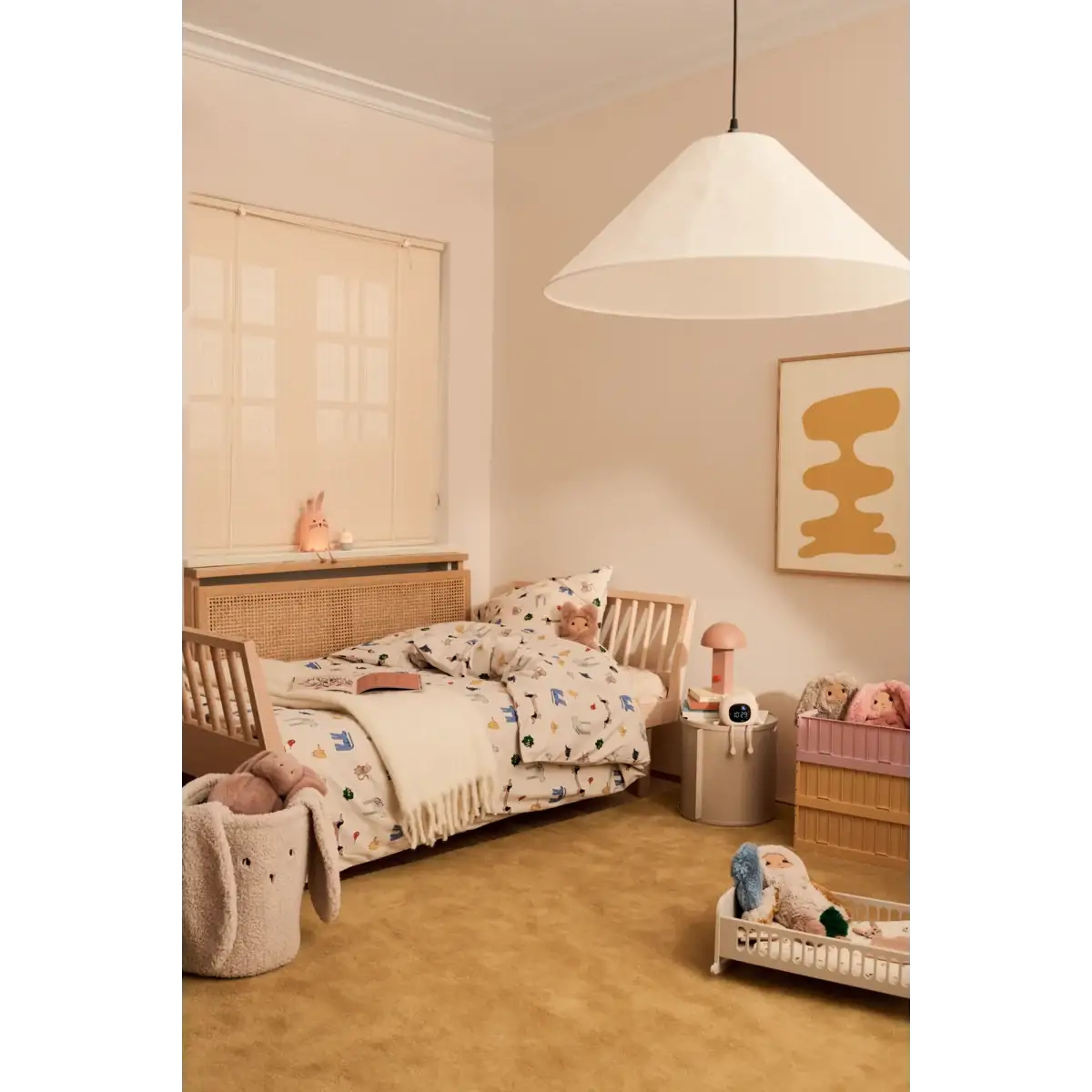 Lit poupée Hennie sandy LIEWOOD pour poupées et figurines