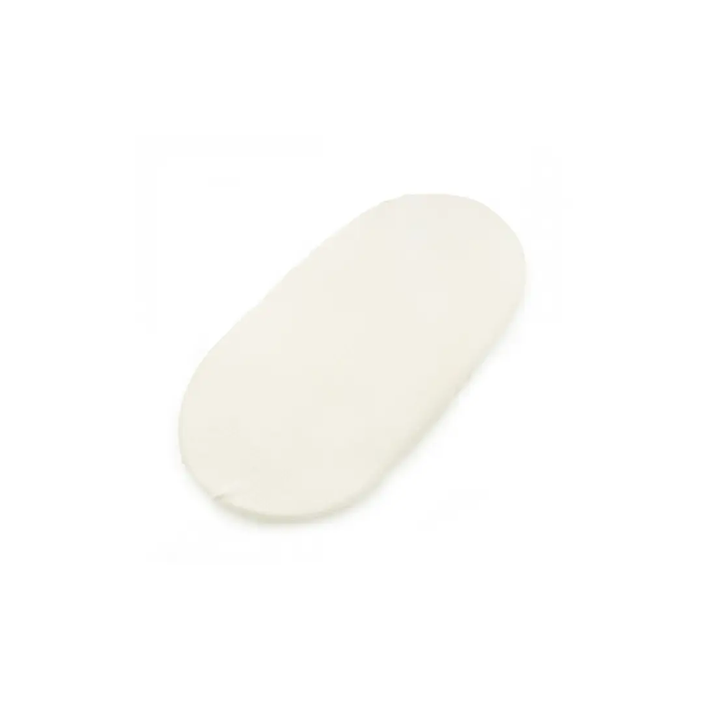 BABYSHOWER housse de matelas pour couffin ivoire, accessoire Crib & Toddler Bed
