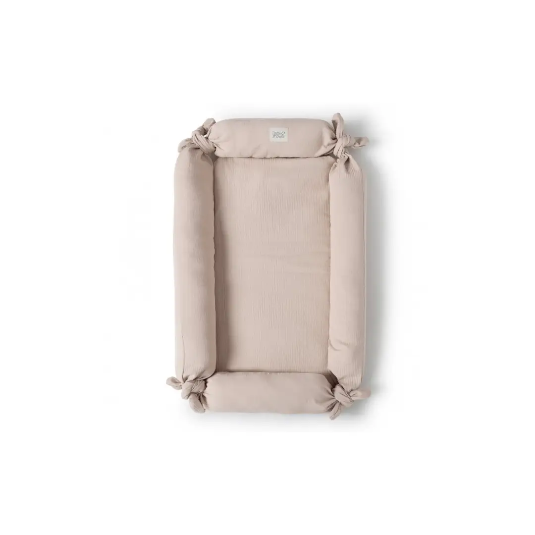 Mininest nid cododo feel blush by Citron Grenadine, crib & toddler bed accessory