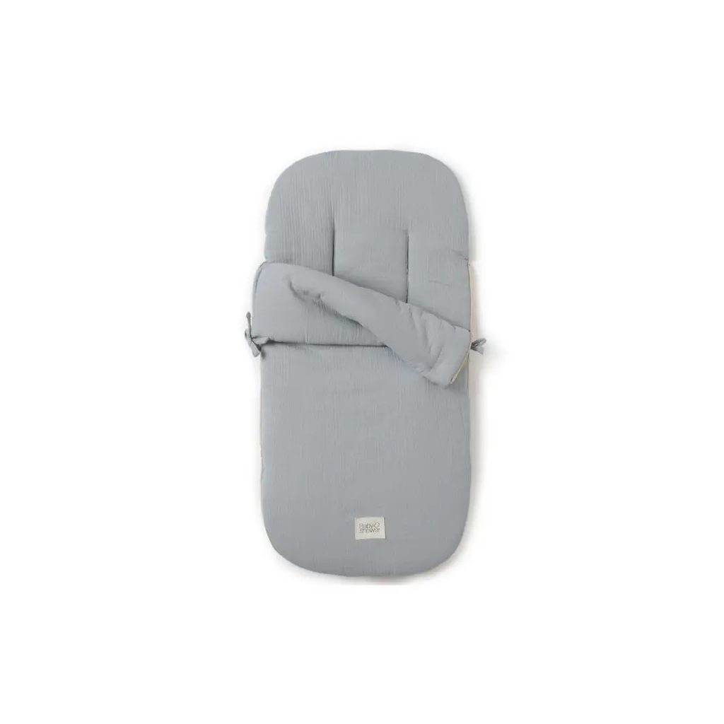 BABYSHOWER nid d'ange comfort arctic by Citron Grenadine, a light blue stroller accessory.