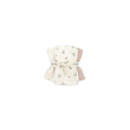 Set de 3 langes Citron Grenadine roseberry, imprimé crème à motifs floraux