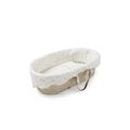 BABYSHOWER garniture couffin little cloud roseberry bassinet by Citron Grenadine, wicker basket with white lining