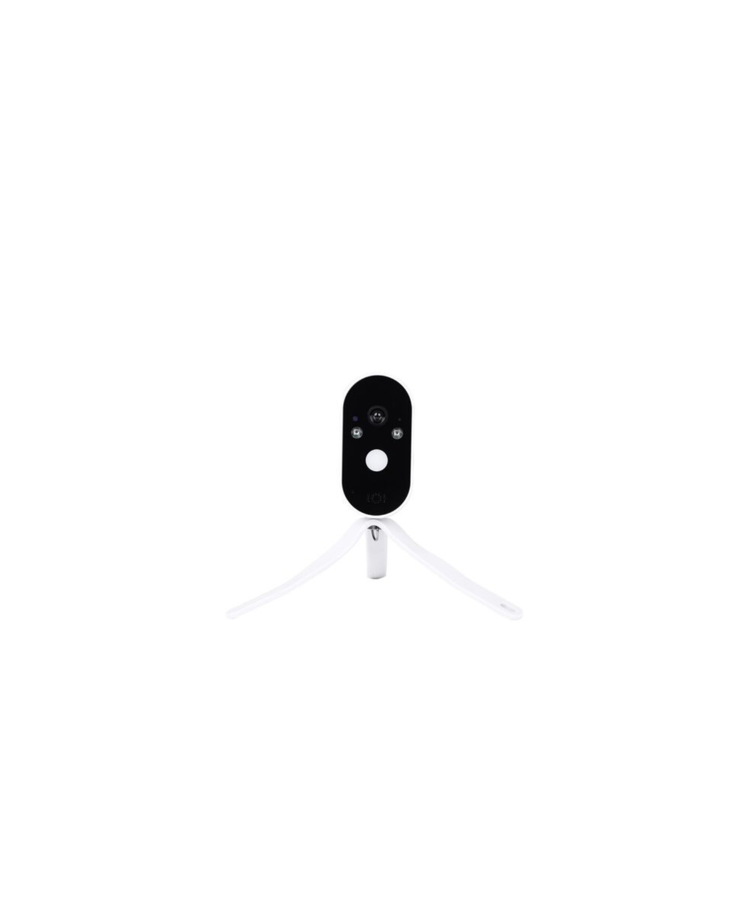 BÉABA caméra zen travel noir sur trépied blanc, écoute-bébés vidéo
