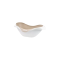 BEABA Baignoire Camélé'O, eco-designed tub in Terre d'argile with white exterior
