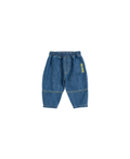 Pantalon denim bleu BOBO CHOSES taxi saurus tag pour enfant