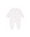 Pyjama bébé Citron Grenadine MORE THAN BABIES butterfly, blanc à motifs papillons multicolores