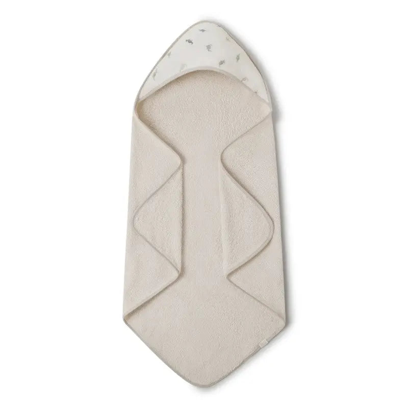 BABYSHOWER cape de bain / dino