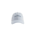 CHAMAYE marinière heartbreaker baseball cap by Citron Grenadine, blue and white vertical stripes