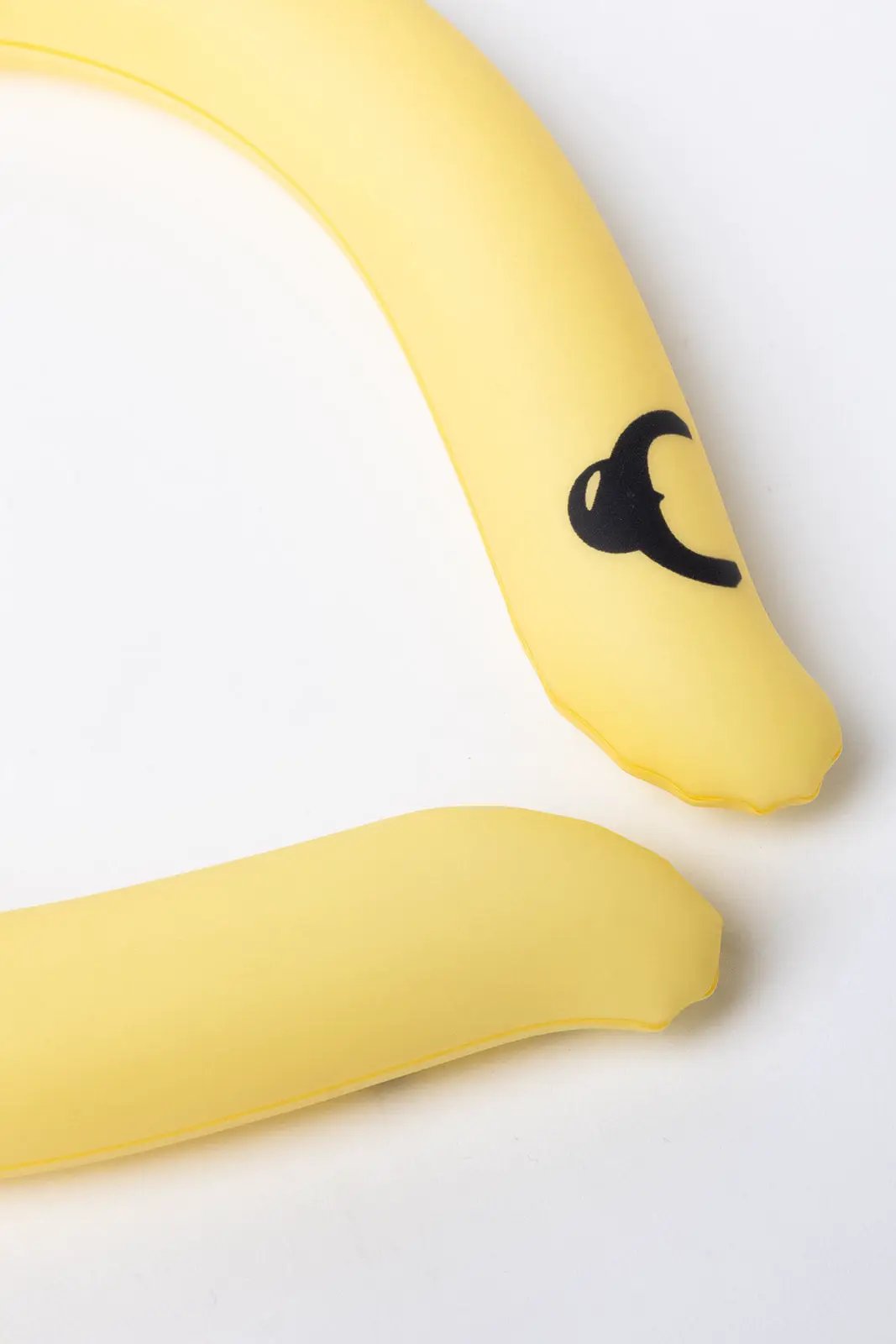 Yellow cooling neck wraps by Citron Grenadine SUMORING, lemon design, 2-pack