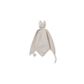 DEAR APRIL doudou chat plush by Citron Grenadine; grey blanket-style cat plush with head and whiskers